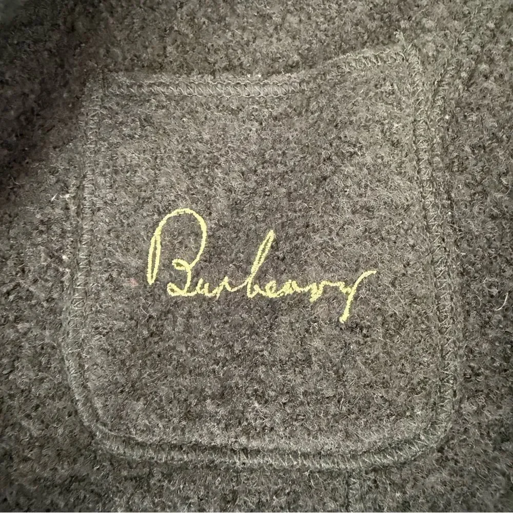 Burberry wool coat